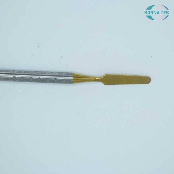 اسپاتول دهانی طلایی سایز متوسط